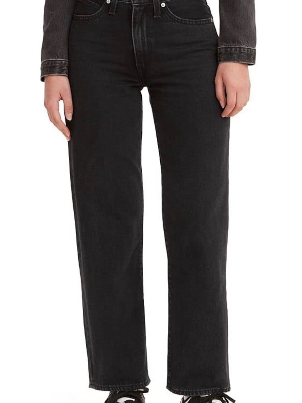 Levi's Black Women's Straight-Leg Jeans